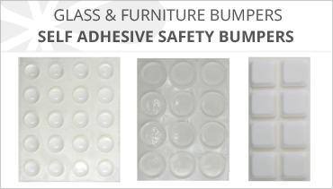 SELF ADHESIVE FURNITURE & GLASS BUMPERS